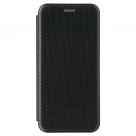 Tampa Flip Cover Huawei P50 Pro Fibra de Carbono