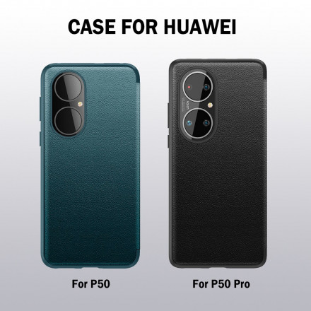 Ver capa Huawei P50 Pro Leatherette Texturizada