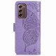 Samsung Galaxy Z Fold2 Capa de design Butterfly com cinta