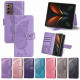 Samsung Galaxy Z Fold2 Capa de design Butterfly com cinta