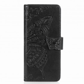 Samsung Galaxy Z Fold2 Capa de design Butterfly com cinta