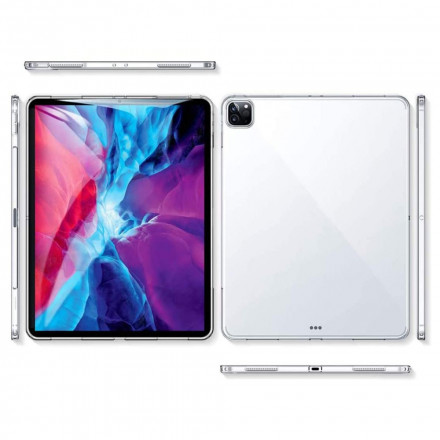 Capa "iPad Pro 11" (2021) (2020) Cantos Reforçados com Silicone Transparente