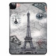 Capa Inteligente iPad Pro 11" (2021) Capa Eiffel Tower Stylus