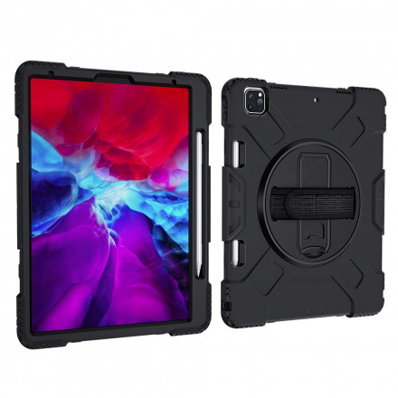 iPad Pro 12.9" Case (2021) (2020) (2018) Stand, Strap e Shoulder Strap