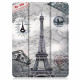 Capa inteligente iPad Pro 12.9" (2021) Capa Eiffel Tower Stylus