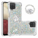 Samsung Galaxy A12 / M12 Glitter Case com Anel de Pé