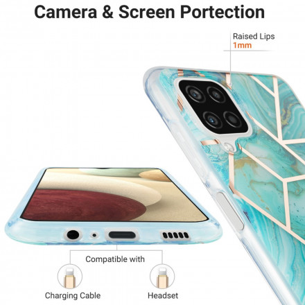 Capa Samsung Galaxy A12 / M12 Marble Ultra Design