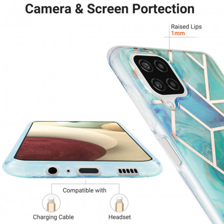 Capa Samsung Galaxy A12 / M12 Marble Ultra Design