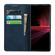 Capa Flip Sony Xperia 1 III Genuine Leather Classic