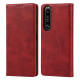 Capa Flip Sony Xperia 1 III Genuine Leather Classic
