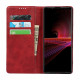 Capa Flip Sony Xperia 1 III Genuine Leather Classic