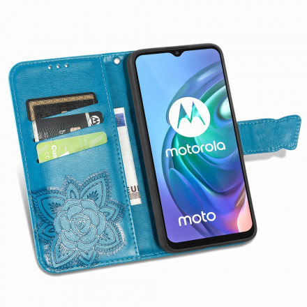 Moto G30 / Moto G10 Meia Capa de Borboleta Moto G30 / Moto G10 Meia Capa de Borboleta