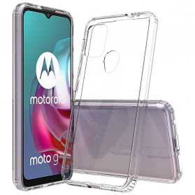 Moto G30 / Moto G10 Cantos Reforçados com Capa Transparente
