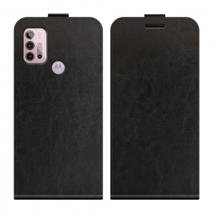 Moto G30 / Moto G10 Capa de Efeito Couro Aba Vertical