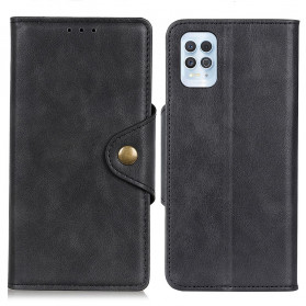 Capa de Botões de Couro Moto G100