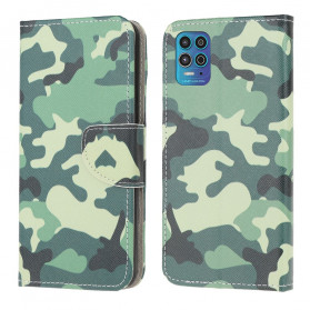 Capa de Moto G100 Camuflagem Militar