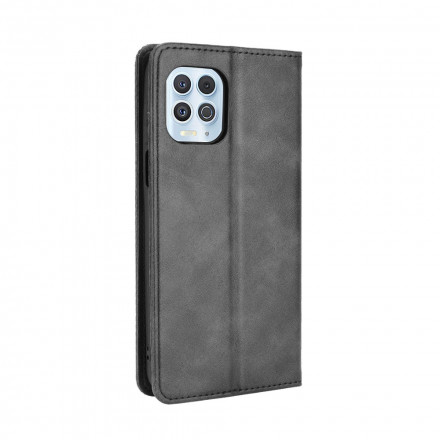 Efeito Couro Vintage Moto G100 Capa Flip