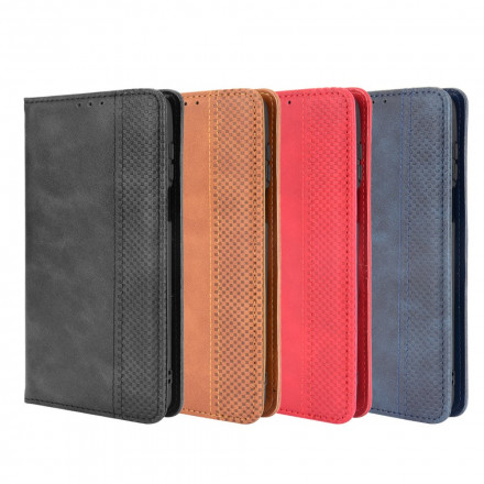 Efeito Couro Vintage Moto G100 Capa Flip