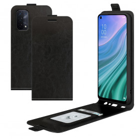 Capa em oposição ao A54 5G / A74 5G Efeito de Couro com Aba Vertical