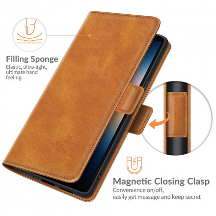 Capa Clássico Sony Xperia 10 III Double Flap