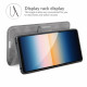 Capa de Efeito Couro Slim Sony Xperia 10 III Capa de Efeito Couro Slim Sony Xperia 10 III