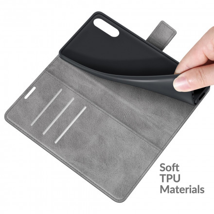 Capa de Efeito Couro Slim Sony Xperia 10 III Capa de Efeito Couro Slim Sony Xperia 10 III