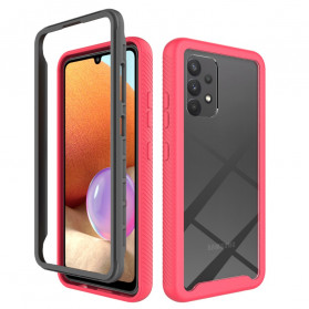 Samsung Galaxy A32 4G Capa Design Híbrido Bordas de Silicone