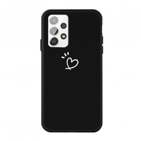 Capa de silicone Samsung Galaxy A32 4G Coração pulsante