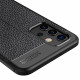 Samsung Galaxy A32 4G Capa de couro Lychee Efeito Lychee Linha Dupla