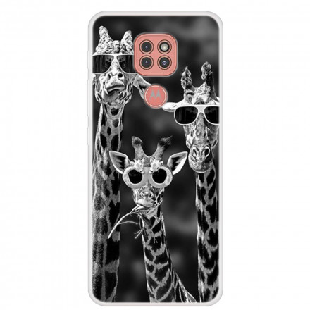Girafas de Moto G9 com Óculos