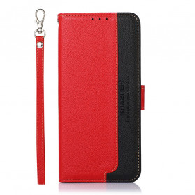 Samsung Galaxy A32 4G Capa Lychee RFID estilo KHAZNEH