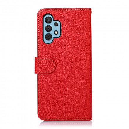 Samsung Galaxy A32 4G Capa Lychee RFID estilo KHAZNEH
