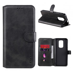 Capa de jogo Moto G9 ENKAY Leatherette