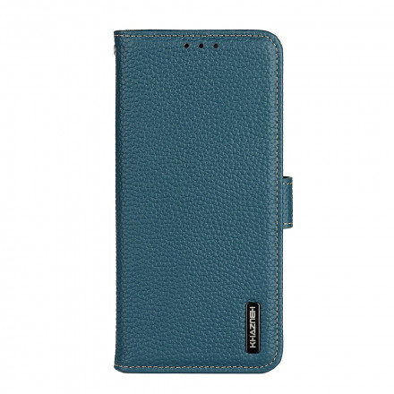 Samsung Galaxy A22 4G Capa de couro Litchi KHAZNEH