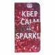 Capa Samsung Galaxy A22 5G Keep Calm and Sparkle