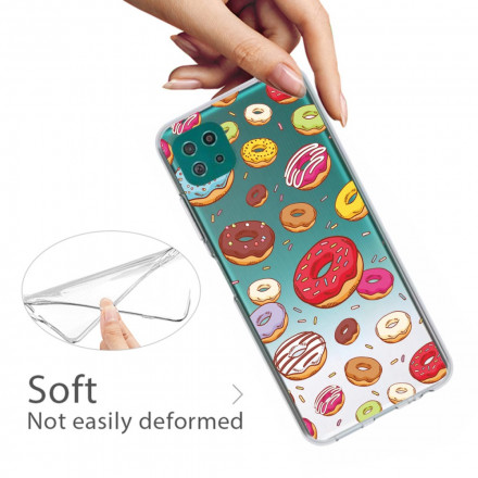 Capa Samsung Galaxy A22 5G Love Donuts