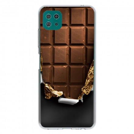 Samsung Galaxy A22 5G Capa Flexível de Chocolate
