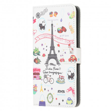 Samsung Galaxy A22 4G Case I love Paris