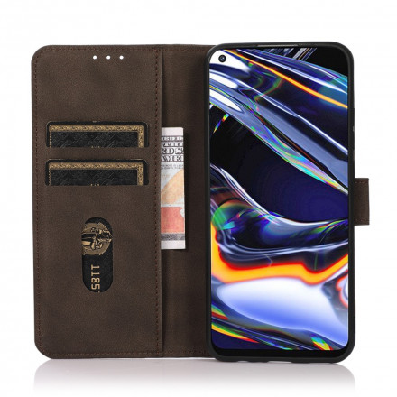 Samsung Galaxy A22 4G Capa de Efeito Couro KHAZNEH