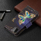 Samsung Galaxy A22 5G Arte de bolso com fecho de correr Butterflies