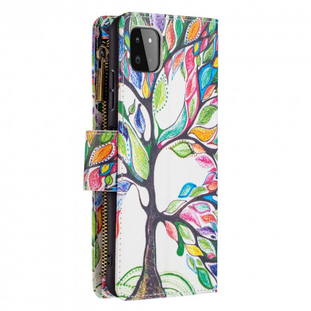 Samsung Galaxy A22 5G Zipped Case Tree