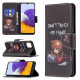 Tampa Flip Cover Samsung Galaxy A22 5G Urso Perigoso