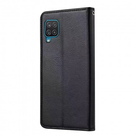 Capa Flip Cover Samsung Galaxy A22 4G Capa de cartão em pele Capa Flip Cover Samsung Galaxy A22 4G Capa de cartão em pele