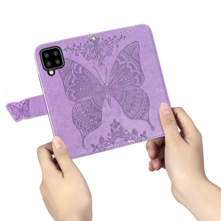 Capa Samsung Galaxy A22 4G Meia Borboleta