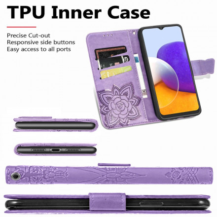 Capa Samsung Galaxy A22 4G Meia Borboleta