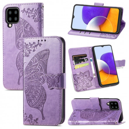Capa Samsung Galaxy A22 4G Meia Borboleta