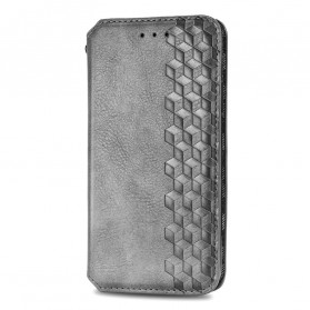 Capa Flip Cover Samsung Galaxy A22 4G Efeito Couro Textura Diamantada