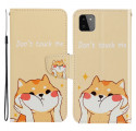 Samsung Galaxy A22 5G Cat Don't Touch Me Strap Case