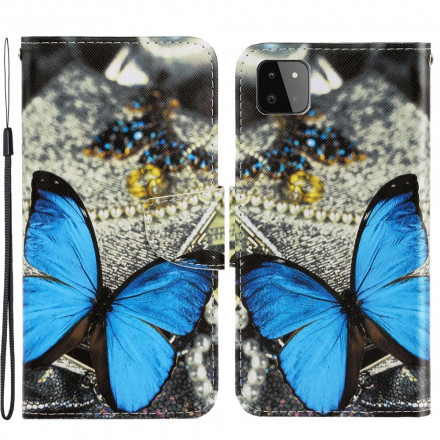 Samsung Galaxy A22 5G Capa Variations Butterfly Strap