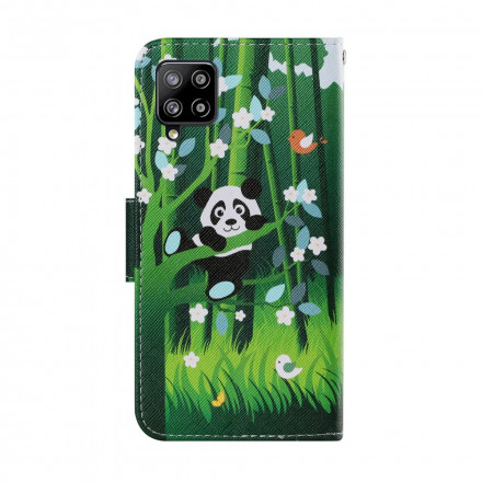 Samsung Galaxy A22 4G Case Panda Walk